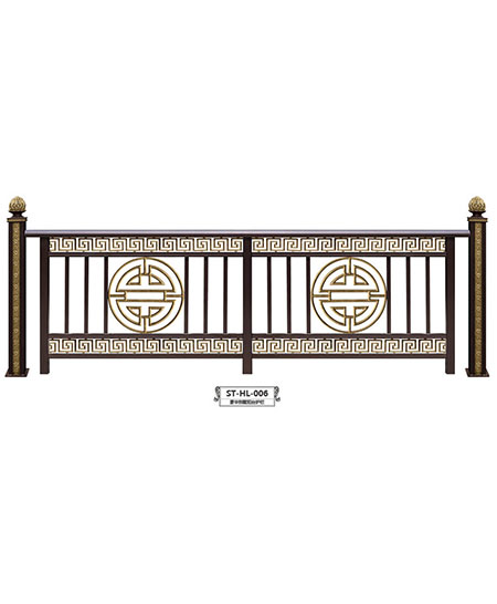 ST-HL-006豪華別墅陽臺護(hù)欄