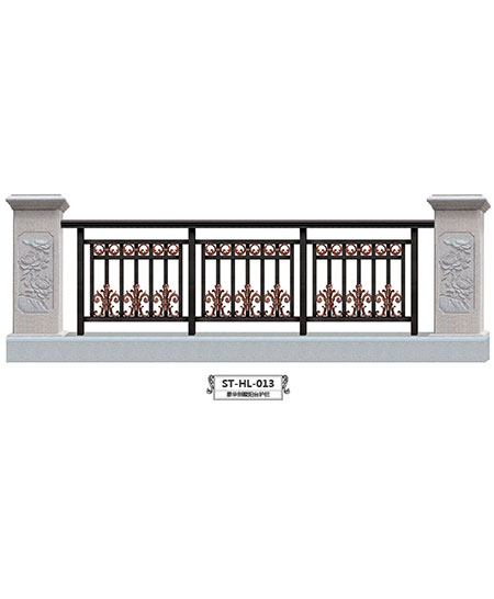 ST-HL-013豪華別墅陽臺護(hù)欄